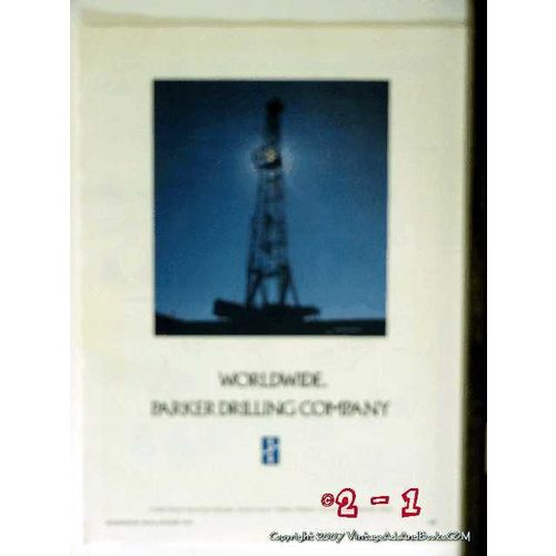 parker drilling company 1977 worldwide gas oil well vintage ad