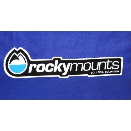 RockyMounts Rack MTB Bike Sticker Decal 16 inch large with white border