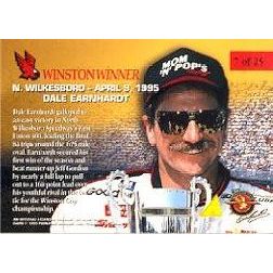 1995 Zenith Dale Earnhardt-Winston Winner #7