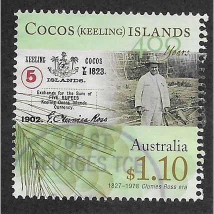 CKI 2009 $1.10 'CLUNIES ROSS ERA' FINE USED (EBID71-002)