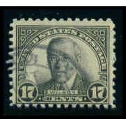 Used 697 17c Woodrow Wilson Average Plus M09579
