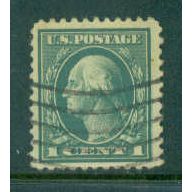 Used 498 1c George Washington Fine Plus A10487