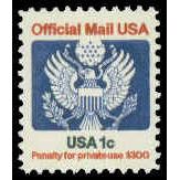 O127 1c Eagle Fine MNH G0434