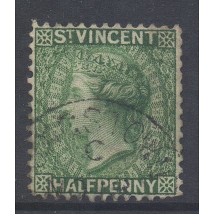Saint Vincent Scott 41 - SG47, 1885 Victoria 1/2d used