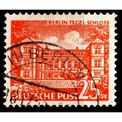 GERMANY BERLIN [1949] MiNr 0050 ( O/used ) Architektur