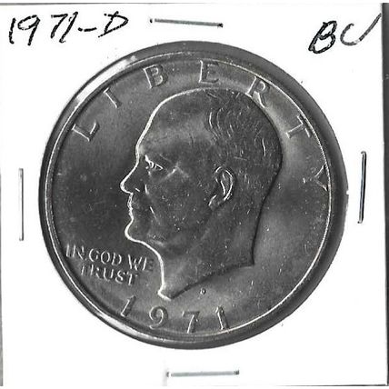 1971-D US Eisenhower Dollar BU
