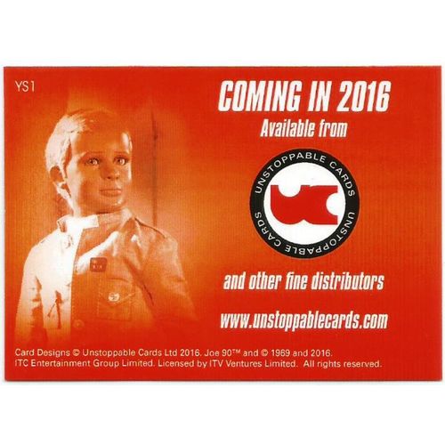 Joe 90 Trading Cards Promo Trading Card YS1 from Unstoppable Cards