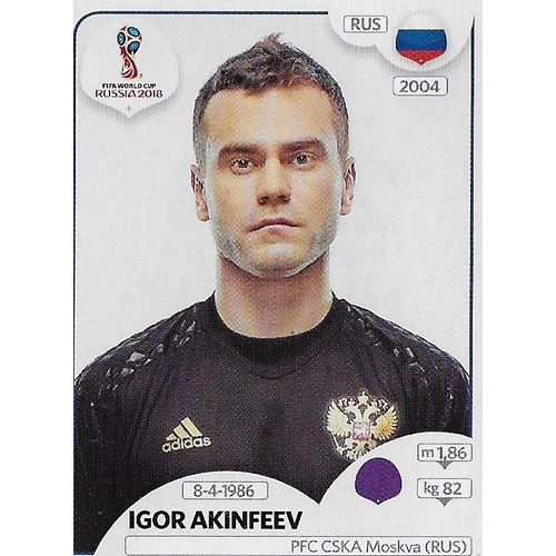 Panini's FIFA World Cup Russia 2018 Stickers: No.34 - Akinfeev