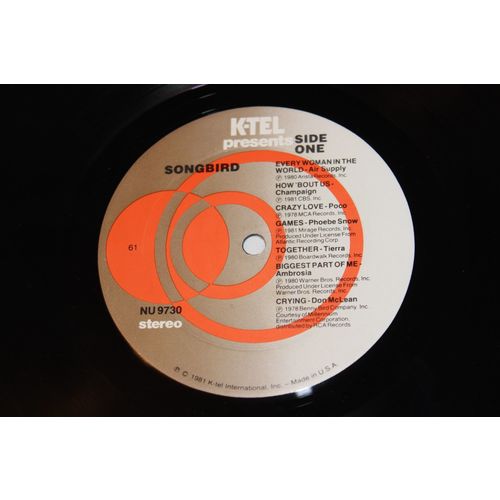 SONGBIRD-Various Artists LP STEREO