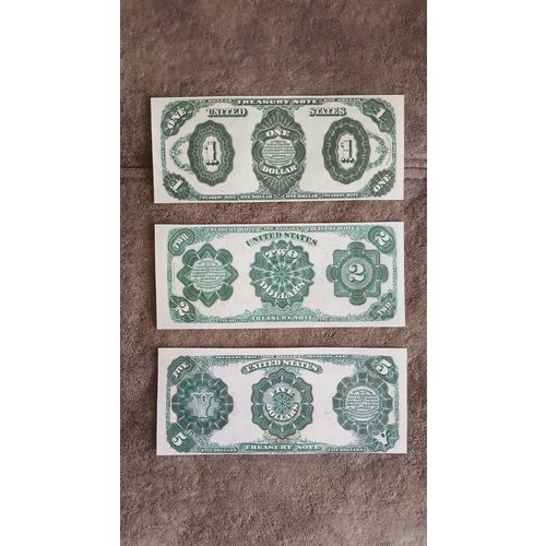 High quality COPIES with W/M United States Banknotes 1891 SET-B FREE SHIPPING !