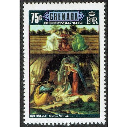 Grenada 1973 Christmas 75c Multicoloured SG591 MM