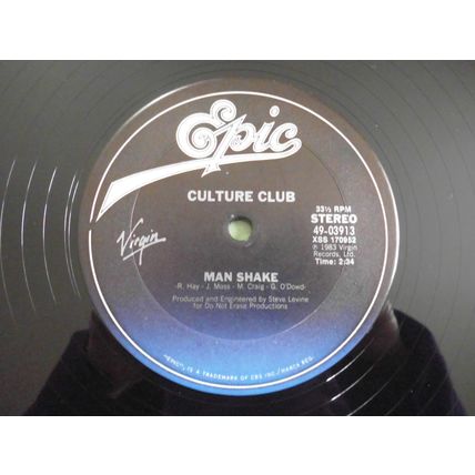 12" FROM USA . CULTURE CLUB I"LL TUMBLE 4 YA..MANSHAKE .49-03913 .EXCELLENT,N M