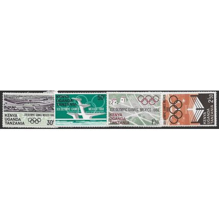 KUT 1968 SG 252/255 - MNH (**)