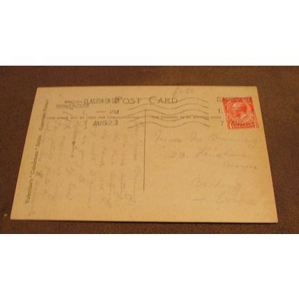 1923 fr Postcard - West Beach scene, Clacton On Sea - Essex