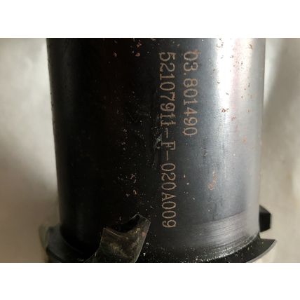LOT 2 MAPAL K31164-01,31164-01,FACE MILL TOOLHOLDER,HSK-A-63-SHANK, 60mm-DIA.,ez