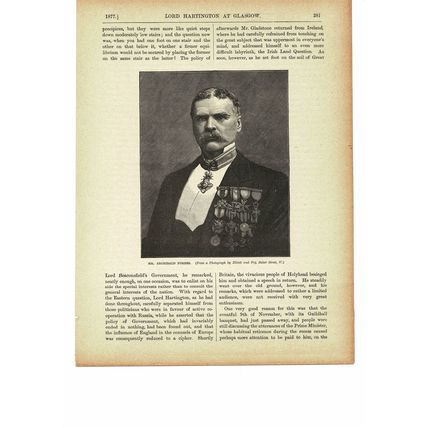 Archibald Forbes, Scottish War Correspondent, Book Illustration (Print), c1895