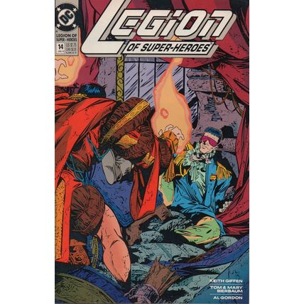 LEGION OF SUPER-HEROES #14 - DC COMICS (1991)