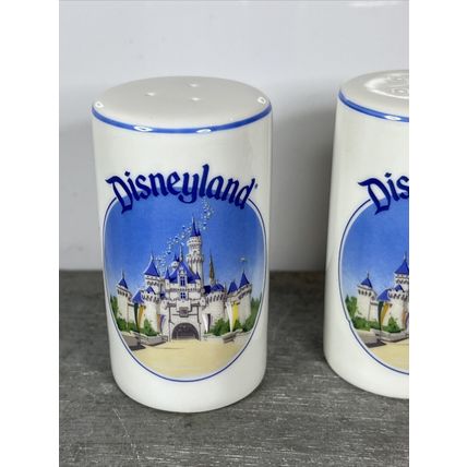Disneyland Cinderella Castle Vintage Salt and Pepper Shaker Set Japan