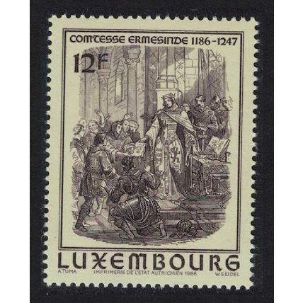 Luxembourg Countess Ermesinde 2v 1986 MNH SG#1190 MI#1158