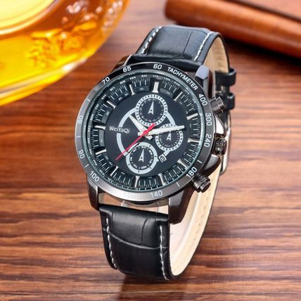 WeiYaQi 89031 Fashion Quartz Movement Wrist Watch with Leather Band, WeiYaQi 890