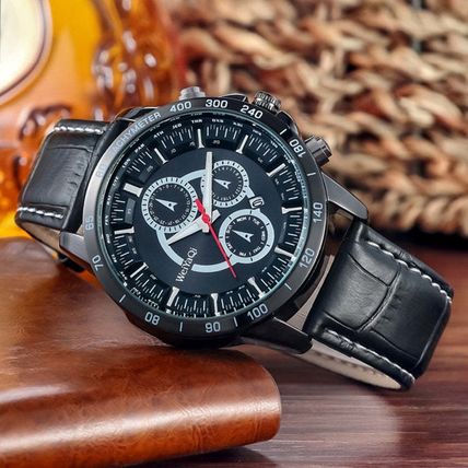 WeiYaQi 89031 Fashion Quartz Movement Wrist Watch with Leather Band, WeiYaQi 890