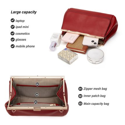 Small Purses for Women Crossbody Bag Red