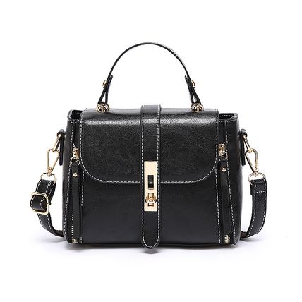 Women Fashion Teenage Girls Crossbody Bag Lightweight Shoulder Bag Black