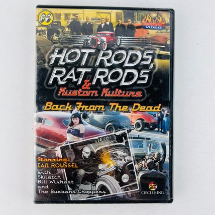 Hot Rods, Rat Rods & Kustom Kulture: Back from the Dead DVD NEW SEALED
