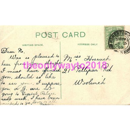 Black Hole Memorial, Calcutta, India, Postcard 1909