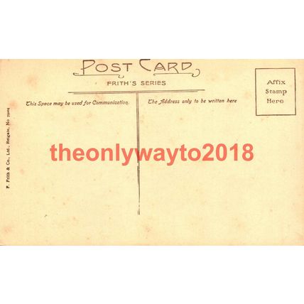 Webbers Post, Exmoor, Somerset, Friths Postcard