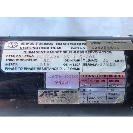 CHICAGO PNEUMATIC BLR2424-25-1-S-001 NUTRUNNER 460EMDMT 800 ,18682,AB