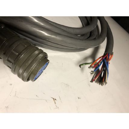 ROBOTIC 030162-015,15’ Fanuc MACHINE CABLE ASSEMBLY BELDEN-M 8619 CMG 19C18,EW