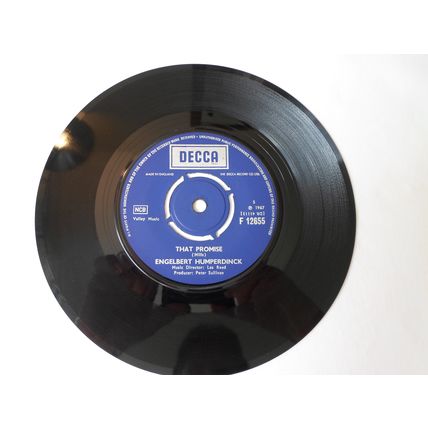 7" 1967. ENGELBERT HUMPERDINCK.THE LAST WALTZ.DECCA F 12655. NEAR MINT