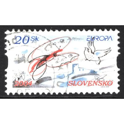 SLOVAKIA 2004: EUROPA - 20Sk USED (G21)