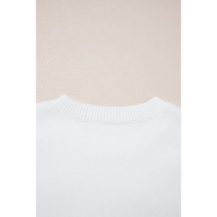 White Tinsel Western Boots Horseshoe Star Knit Crew Neck Sweater