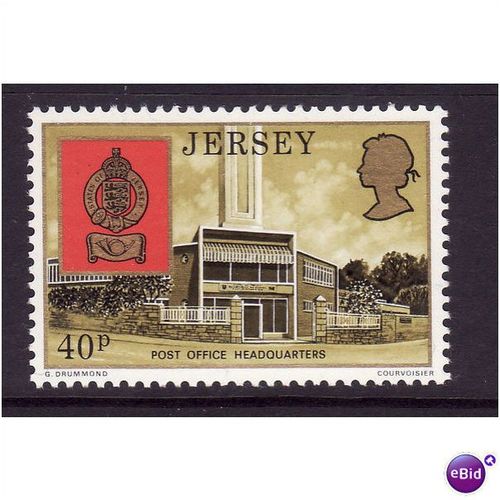 JERSEY 1977 40p POSTAL HQ SG152 U/M MINT