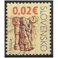 Mi 598 (ʘ): 2 c. Defin.: Cultural Heritage: Church of the Virgin Mary, Boldog.