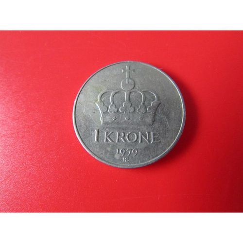 1979 NORWAY ONE KRONE FREE POST. AAF