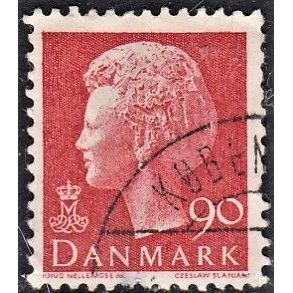 DENMARK, 1974 90c Queen Margrethe, SG576 (Scott #539 , used