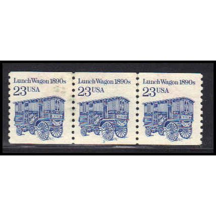 Used 2464 23c Lunch Wagon Fine PNC 3/3 PA2942