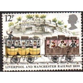 1980 150th Anniv Liverpool & Manchester Railway.12p Passengers. Fine Used