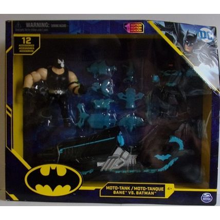 Spin Masters ' BATMAN and BANE set with MOTO TANK VEHICLE ' (2021)