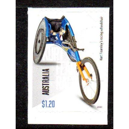 AUSTRALIA: 2023, SPORTING TREASURES, KURT FEARNLY RACING CHAIR, MINT BKLT S/A.