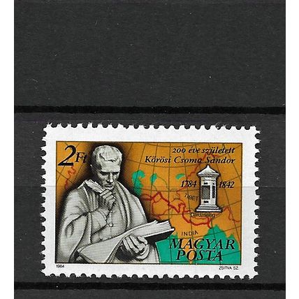 Hungary 1984 200th Birth Anniversary of Korosi Csoma Sandor MNH set S.G. 3544