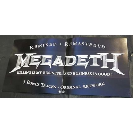 Megadeth - Killing Is My Business and Business Is Good Promo Poster/Flat