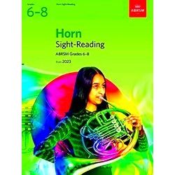 Abrsm Sight-Reading Sight-Reading For Horn, Abrsm Grades 6-8, From 2023