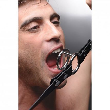 The Deep Throat Ball Gag Strict Faux Leather BDSM BDS&M S&M Bondage Strict Slave