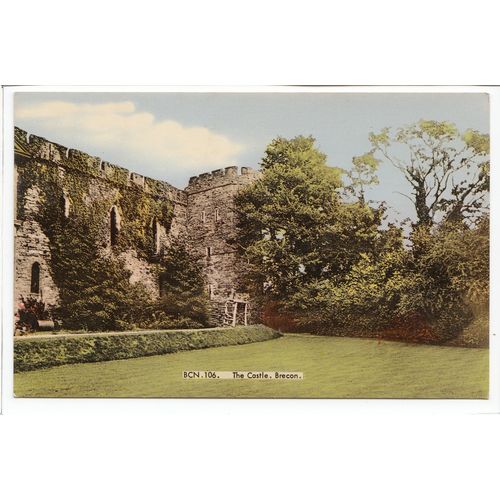 The Castle Brecon Postcard 106