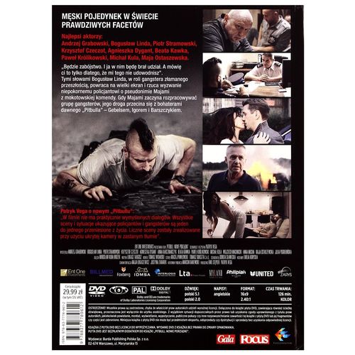 Pitbull Nowe porzadki (DVD) 2016 Boguslaw Linda, Andrzej Grabowski POLSKI POLISH