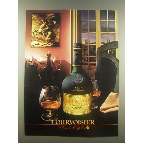 1985 Courvoisier VSOP Fine Champagne Cognac Ad